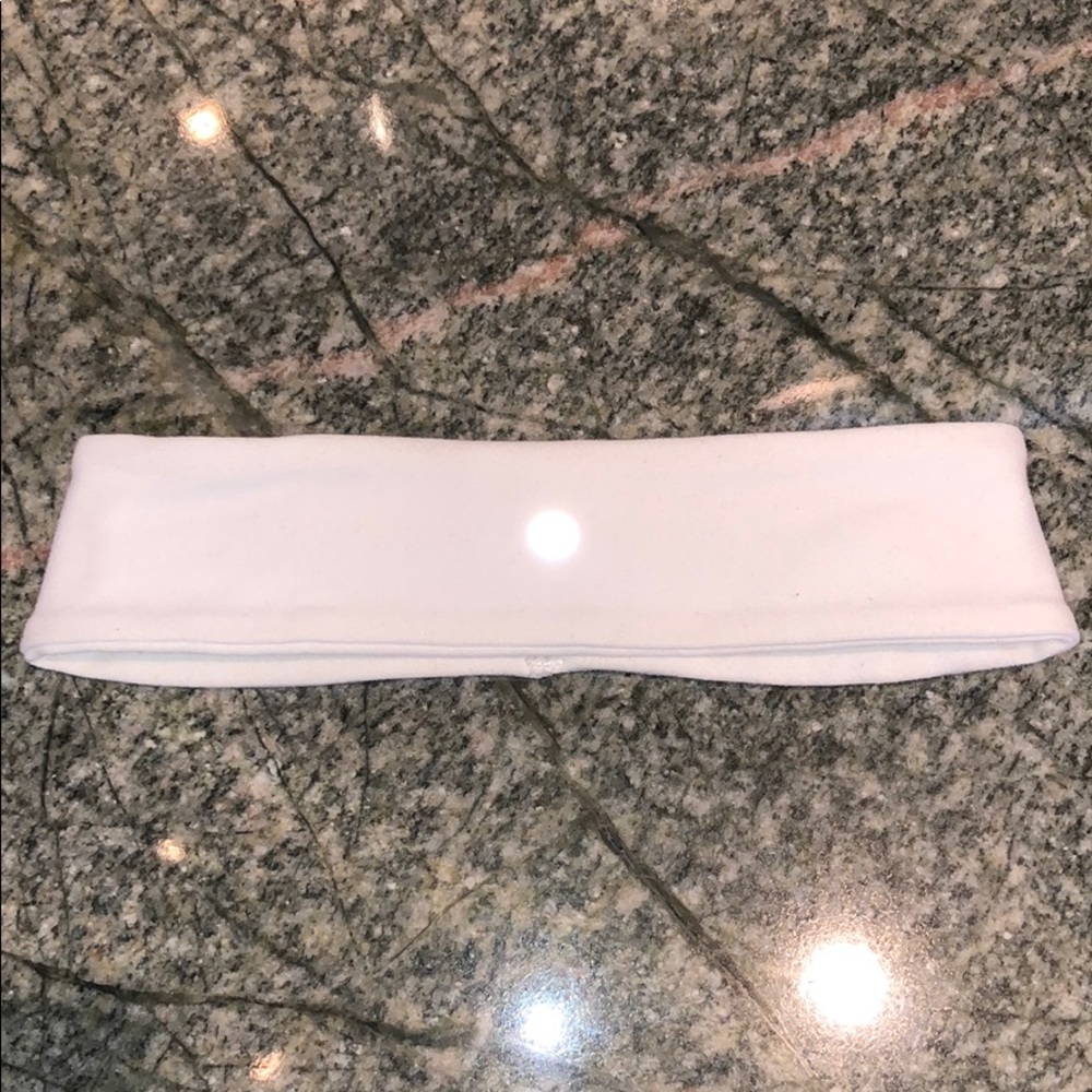 white lululemon headbands
